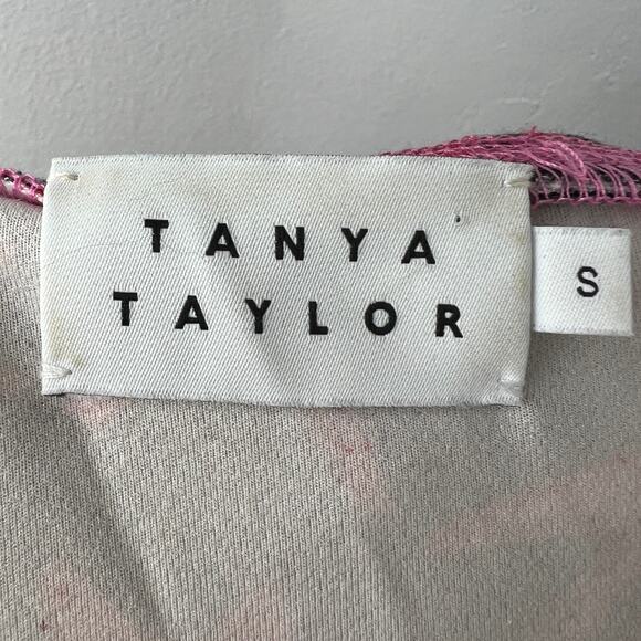 TANYA TAYLOR Emily Pullover in Pow Printed Ponte Black Red Stars Sweater Top S - Picture 6 of 7